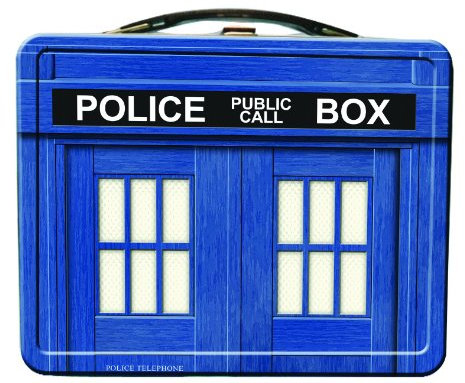Dr Who Tardis Tin Tote Lunchbox