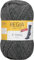 REGIA 4-fädig Uni 9801276-00044 mid-grau streaked Handstrickgarn, Sockengarn, 50g Knäuel