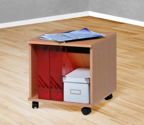 Möbeldesign Team 2000 Rollcontainer Bürocontainer Nachtschrank buche -6