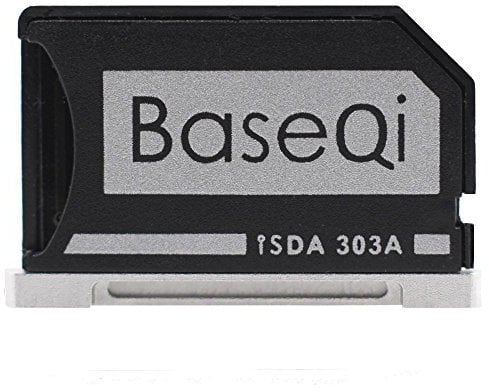 BaseQi Micro-SD-Adapter aus Aluminium für MacBook Pro Retina, 13 Zoll (33 cm)