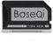 BaseQi Micro-SD-Adapter aus Aluminium für MacBook Pro Retina, 13 Zoll (33 cm)