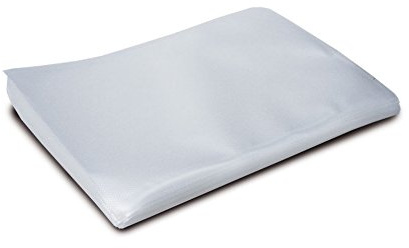 Fresherpack 12cm x 16cm Vacuum Food Sealer Embossed Bags (Pack of 100) Sous Vide Compatible BPA Free - Made in Italy