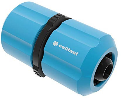 CELLFAST Reparator Schlauchverbinder 1/2 5/8 Verbindungsstück Schlauchkupplung Schlauchadapter Gartenbewässerung Ergo