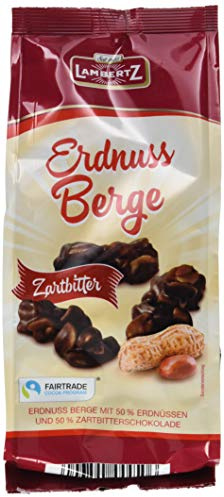 Lambertz Erdnussberge Zartbitter, 250g