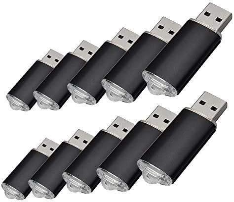 100 pcs USB Flash Drive USB 2.0 disque mémoire Memory Stick Pen Drive 128MB - noir