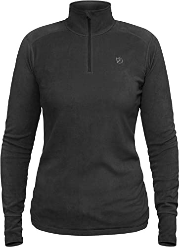 Fjällräven Skare Half Zip W Skirolli Funktionsshirt Langarmshirt Damen dunkelgrau NEU grau