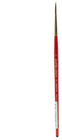 Winsor & Newton Sceptre Gold II Pinceau Rond manche court Série 202 N°3