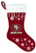 Topperscot NFL San Francisco 49ers Schneeflocke Weihnachtsstrumpf