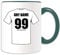 UNIGIFT Personalised Gift - Port Valiants Mug (Football Design Theme, Colour Options) - Any Name/Message on Your Unique Mug - The Vale Valeites Club