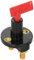 HELLA 6EK 002 843-003 Hauptschalter, Batterie - S33 - Drehbetätigung - Anschlussanzahl: 2 - geschraubt - Schließer - Gewindesteigung: 1.5mm
