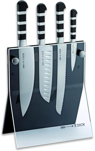 Dick Messerblock 4 Knives 5-teilig 1905 (Kochmesser, Santoku Messer, Brotmesser, Officemesser) 8197200