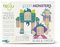 Tegu Sticky Monsters BEANS & TUMTUM Magnetisches Holzblock-Set - 30 Stück