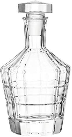Leonardo Spiritii Karaffe, mit Glasstopfen, 750 ml, Höhe 23 cm, Klarglas, 022761