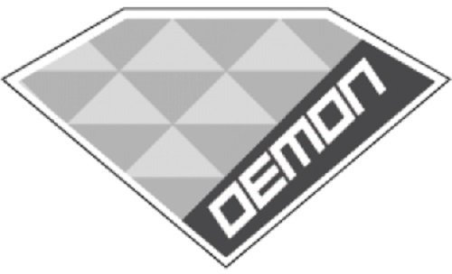 Demon Diamond - Snowboard Stomp Mat/Pad - Clear