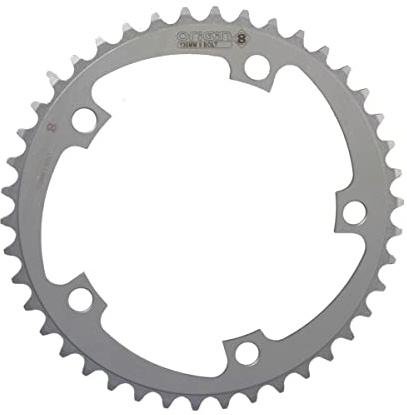 Origin8 Kettenblätter aus Legierung, 130 mm, 5 Bolzen, 38 Zähne.