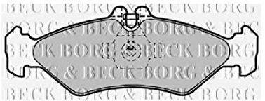 Borg & Beck BBP1491 Brake Pads To Fit Mercs Sprinter/VW LT 95-06