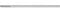 PFERD HM-Frässtift mit Langschaft, Walzenrundform WRC, Zahnung 3 PLUS, Frässtift-ø 3mm, Schaft-ø 3mm, Länge 75mm, 21205187 – für universelle Anwendungen auf den wichtigsten Werkstoffen