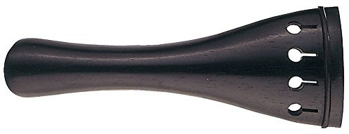 GEWA Saitenhalter für Viola, Ebenholz, 135 mm Hohlgekehlt, Made in Germany