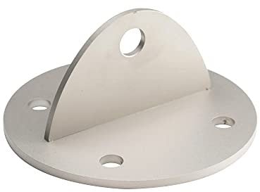 jarolift Passiver Wandhalter Deckenhalter 135 mm, für Sonnensegel zur Fassadenbefestigung auf Holz, aus Edelstahl, Rostfrei