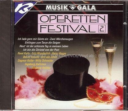 Operetten Festival 2 - Musik & Gala (feat. Rene Kollo, Fritz Wunderlich, Heinz Hoppe a.m.m.)