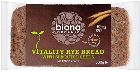 Biona Organic Vitality Rye Bread 6x500g