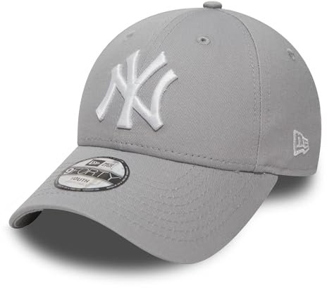 New Era New York Yankees MLB League Gray 9Forty Adjustable Youth Cap - Child