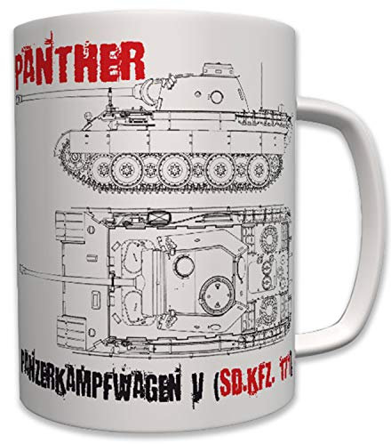 Mug de combat Panther - SdKfz.171 V - 5 Wh - Armée militaire - #6218