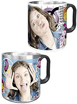 Disney Kids Euroswan WD18162 Soy Luna Tasse aus Edelstahl, Sortiert