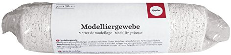 Rayher 34139000 Modelliergewebe, 20x300cm