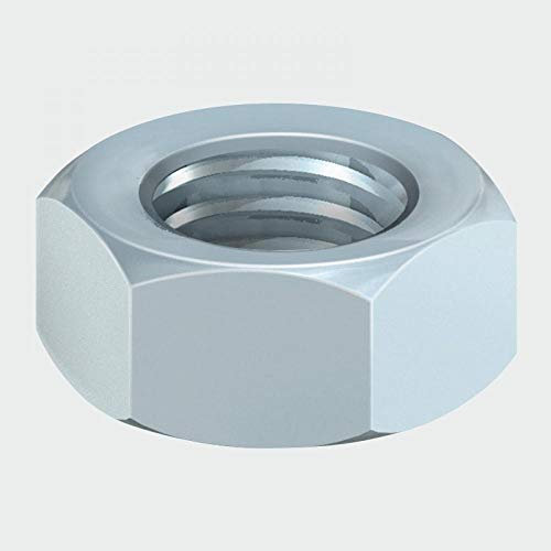 TIMco 16HNUTZB DIN 934 BZP Hex Nut M16 - Zinc (Bag of 45)