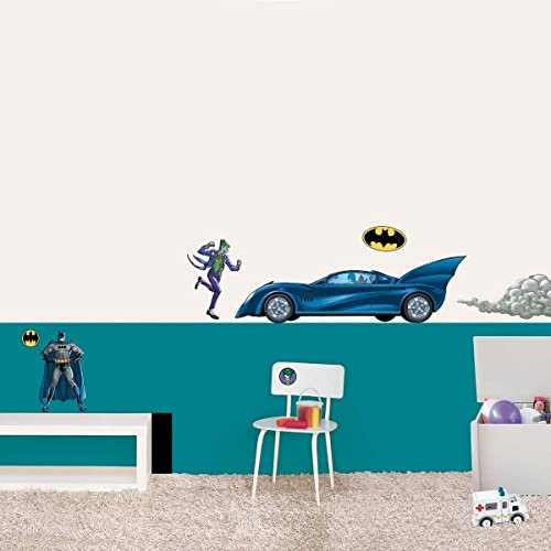 Sticker Wandtattoo Kinder Batmobil (Warner) Neue Bilder