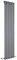 Milano Alpha Anthracite Vertical Single Flat Panel Radiator - 1600mm x 420mm