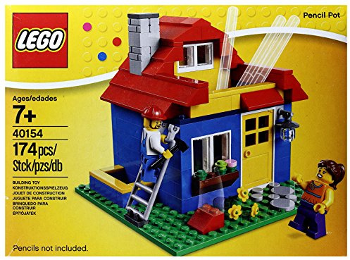 LEGO Pencil Pot 174 Piece Building Set - Building Games (7 Years, 174 Piece)