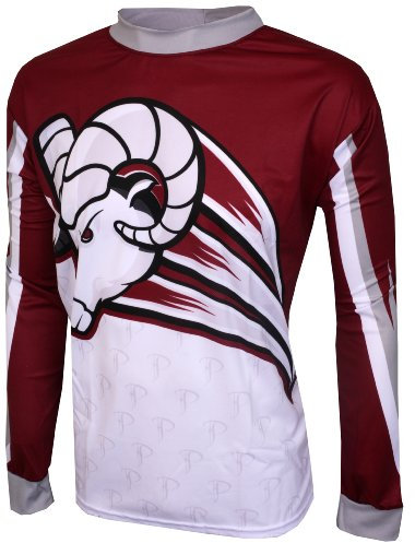 Adrenaline Promotions NCAA Philadelphia Rams Mountainbike-Trikot, Herren, Multi, Large