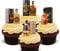 Made4You Single Malt Whisky Mix, Edible Cupcake Toppers - Stand-up Wafer Cake Decorations (Pack of 12)