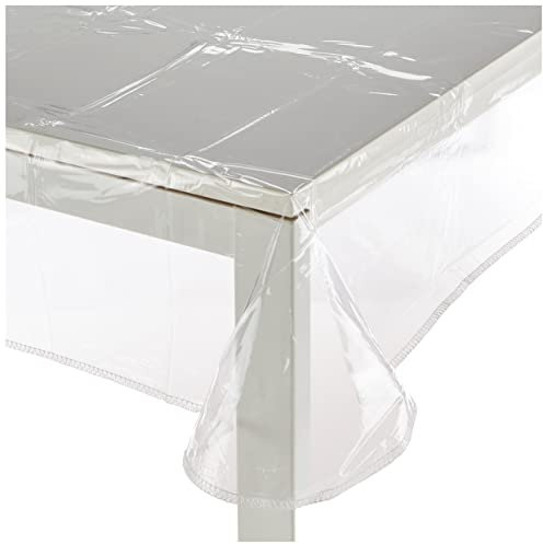 Soleil d'ocre Nappe Quadrat transparent 180x180 KRISTALL, PVC, 180x180 cm