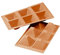 silikomart | SF006 Silikonform für PYRAMID Monoportionen, antihaftbeschichtet, 6 Hohlräume, 1er Pack Kuchenform, 71 x 71 h 40 mm, Made in Italy