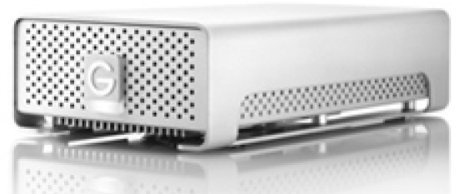 G-Technology G-RAID Mini 1TB externe Festplatte (6,3 cm (2,5 Zoll) 7200rpm, 8ms, 32MB Cache, USB 2.0)