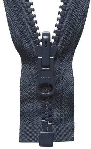 YKK 26/ 66cm Vislon Flip Over Zip: Dark Navy