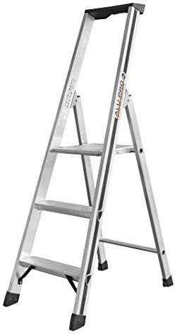 Hymer Pro Escabeau en aluminium avec 3 Étapes 7002603