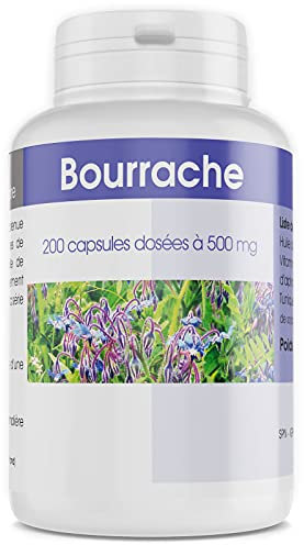 France Herboristerie Huile Bourrache 500 mg 200 Gélules