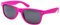 Sonnenbrille Nerdbrille Nerd Retro Look Brille Pilotenbrille Vintage Look - ca. 80 verschiedene Modelle Pink Gummiert