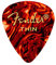 Fender 098-0351-700 351 Shape Picks, 12 Count, Shell, Thin
