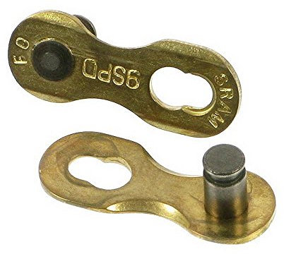 Kettenverschlussglied Sram Min-VE 26St. Sram Power Link 9-fach gold