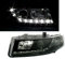 AD Tuning GmbH & Co. KG Scheinwerfer Set mit LED Tagfahrlicht Optik in Schwarz