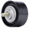 febi bilstein 30441 Idler Pulley for auxiliary belt, pack of one, Black
