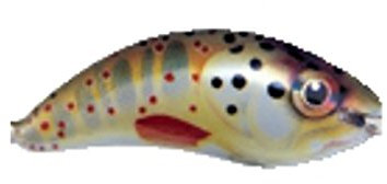Ugly Duckling - Wobbler - Dekor Bachforelle - Länge 4 cm - 2 Gramm - Schwimmend