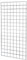 Shopfitting Warehouse Gridwall Mesh Display Panel - 1220mm (4ft) x 610mm (2ft) 4ft Gridwall Panel
