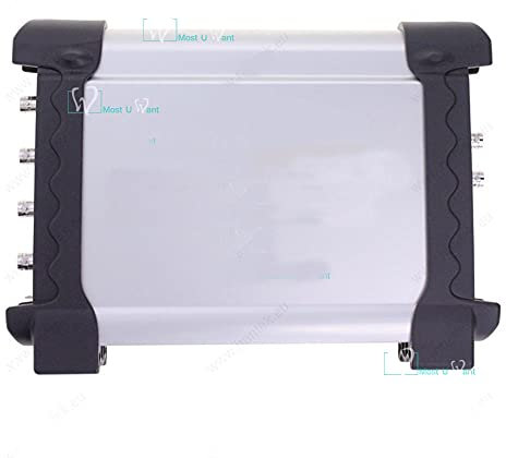 PC Based USB 4in1 Digital Oscilloscope 4CH 200MS/s 60Mhz Arbitrary Waveform Generator Spectrum Analysis Frequency Counter