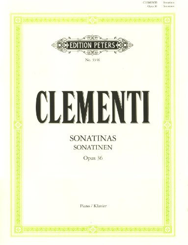 Sonatinen für Klavier op. 36